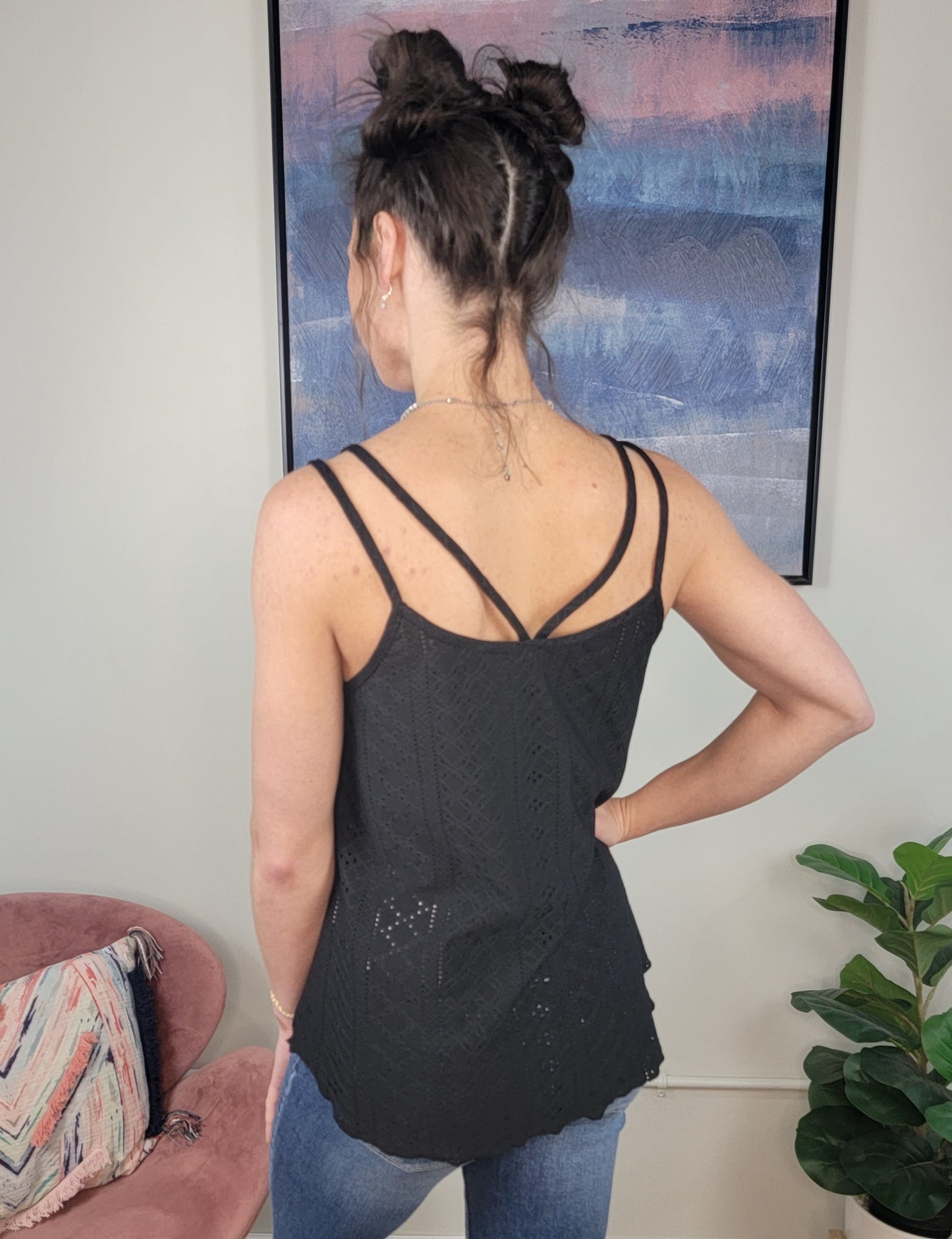 Jorie Eyelet Tank