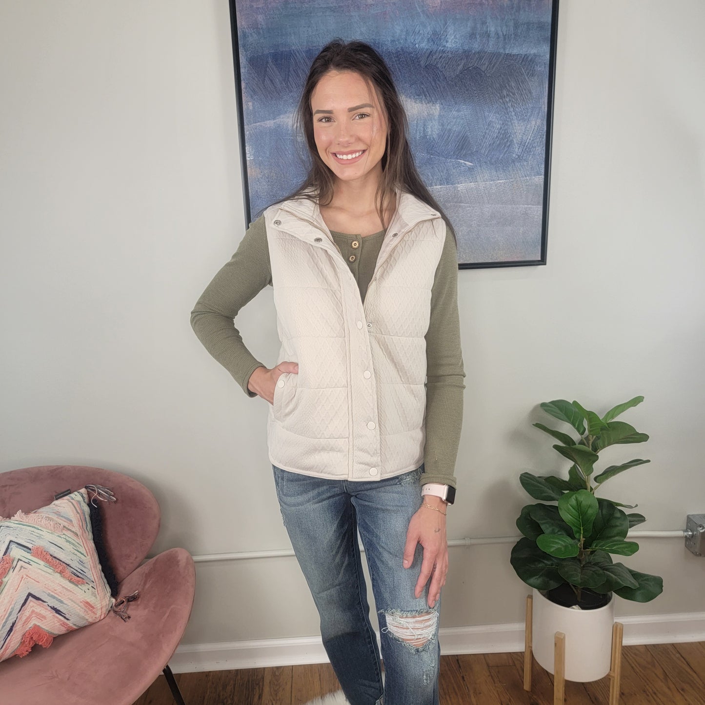 Dana Quilted Vest