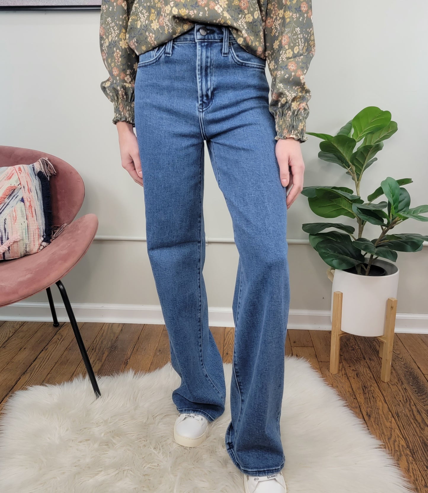 Sonya Wide Leg Jeans