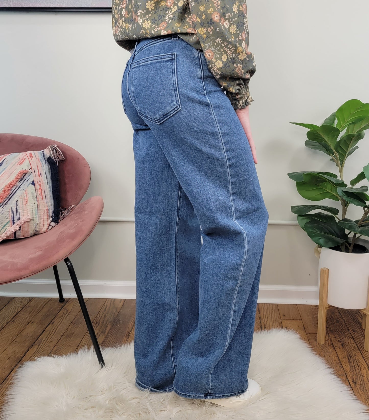 Sonya Wide Leg Jeans