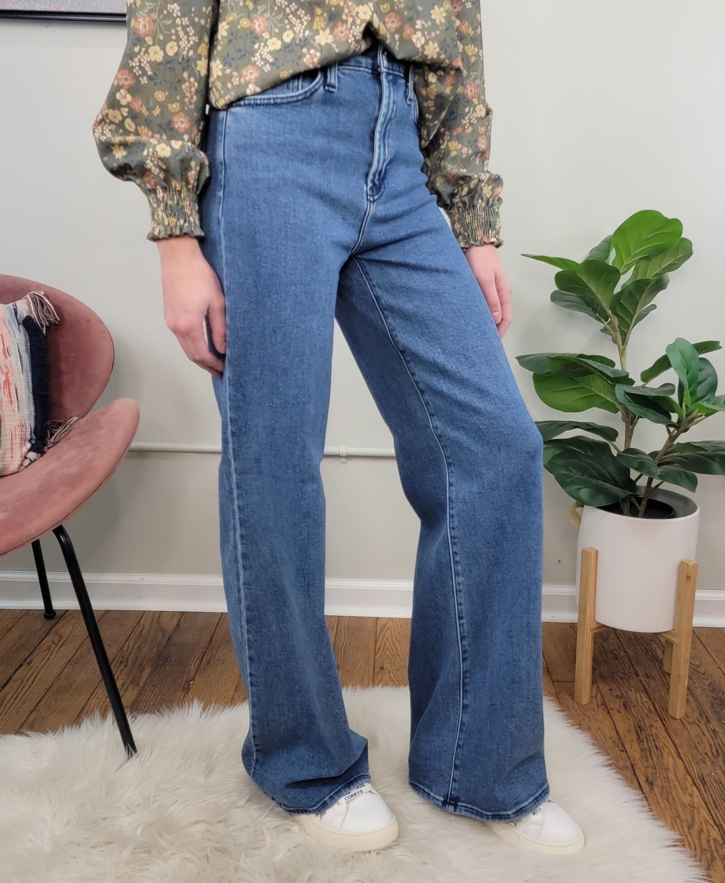 Sonya Wide Leg Jeans
