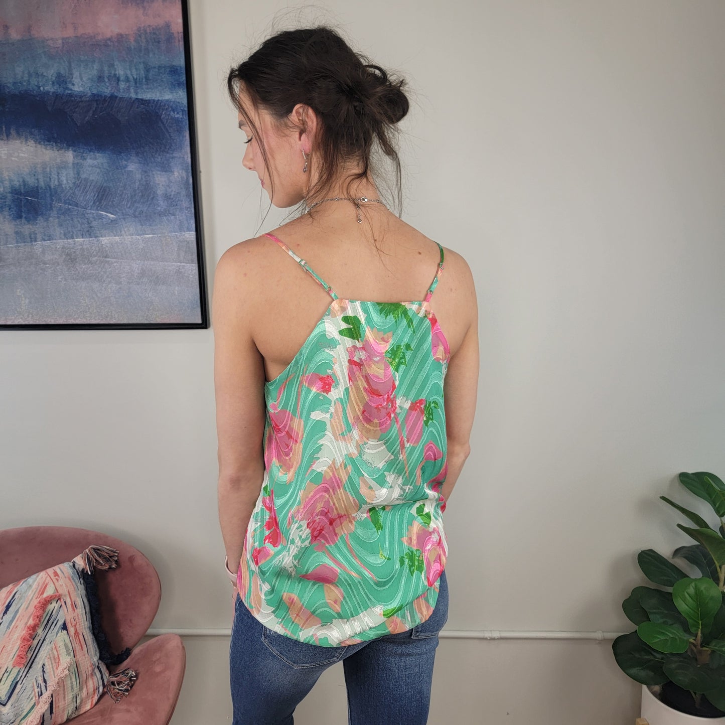 Tyra Floral Tank