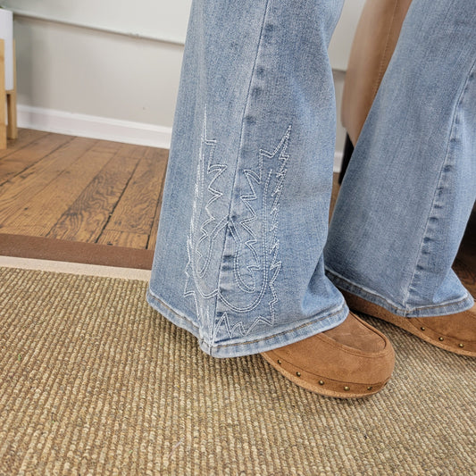 Bristol Western Flare Jeans from Judy Blue