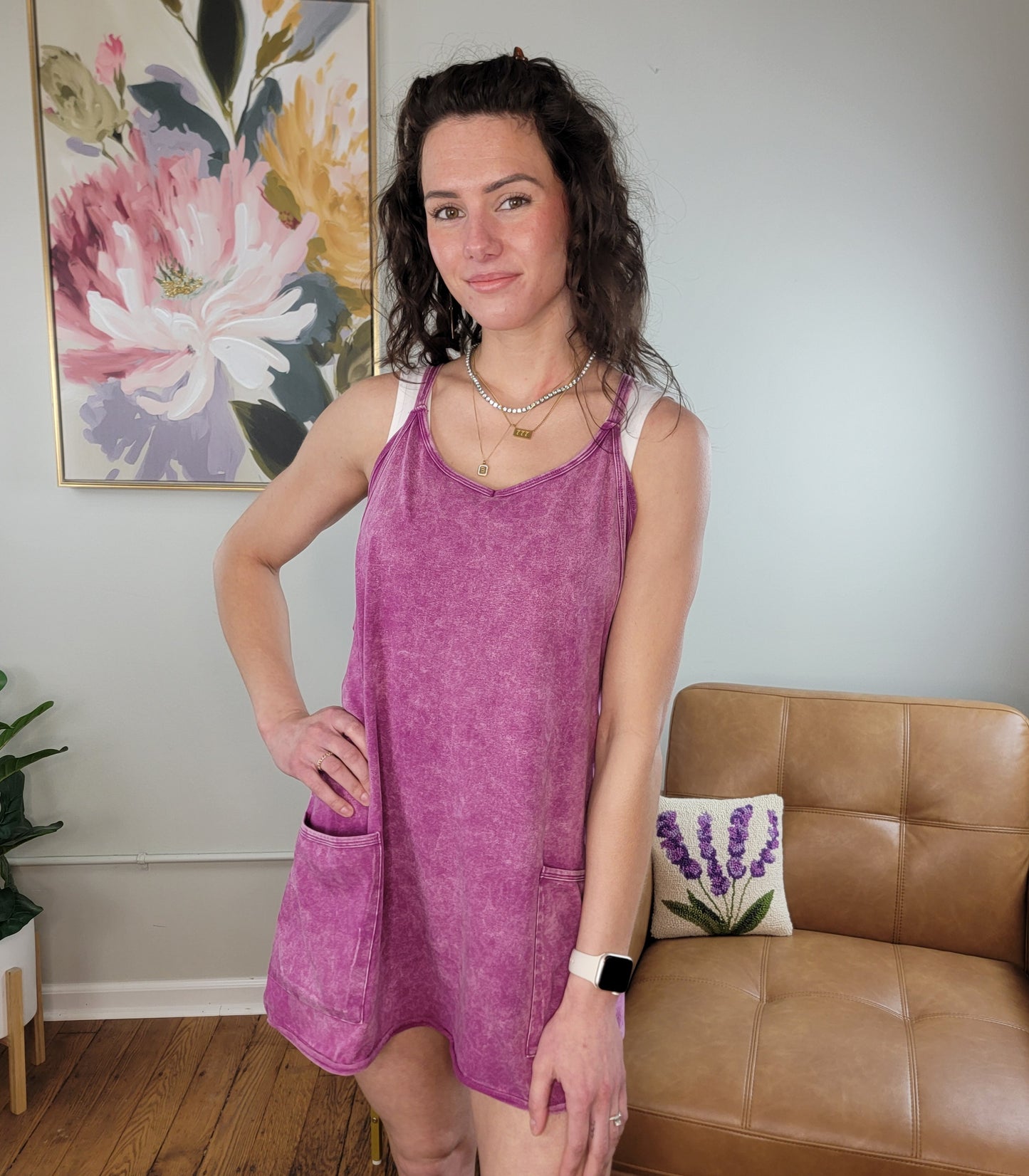 Klara Romper Mini Dress