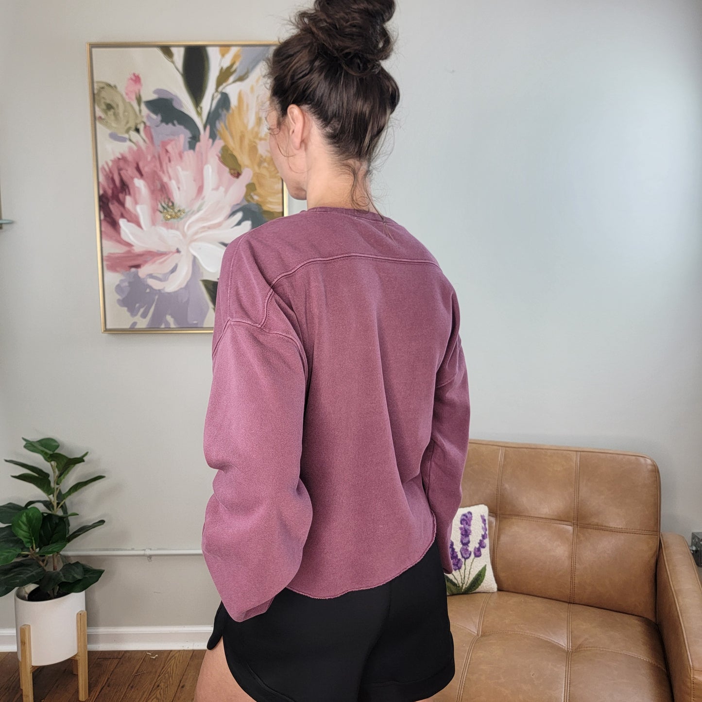Josie Cropped Crewneck
