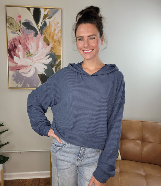 Raylee Cropped Hoodie