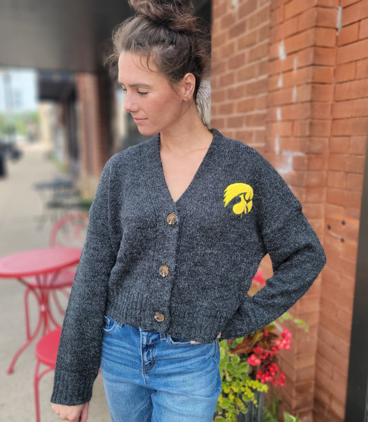 Iowa Hawkeye Cardigan