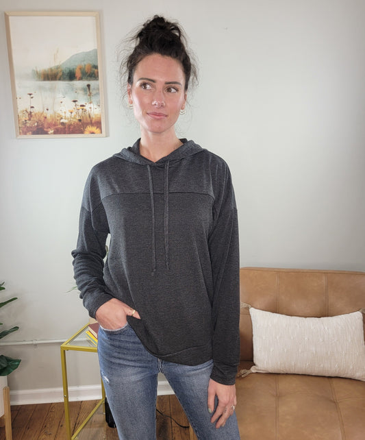 Aviana Fabric Blocked Sweathshirt