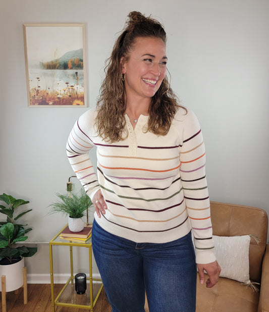 Caylee Stripped Sweater