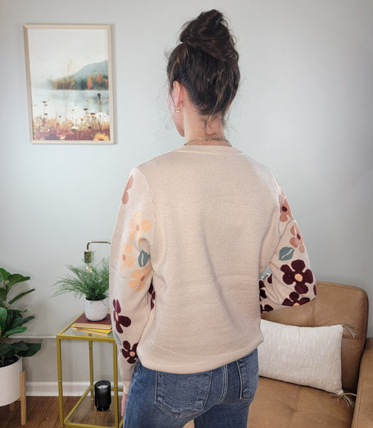 Amaya Floral Sweater