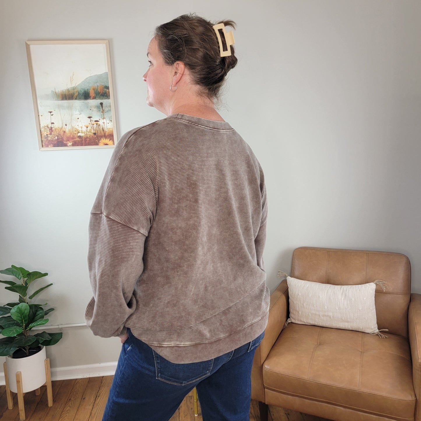 Kassie Ribbed Pullover