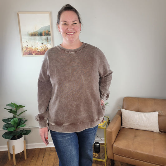 Kassie Ribbed Pullover