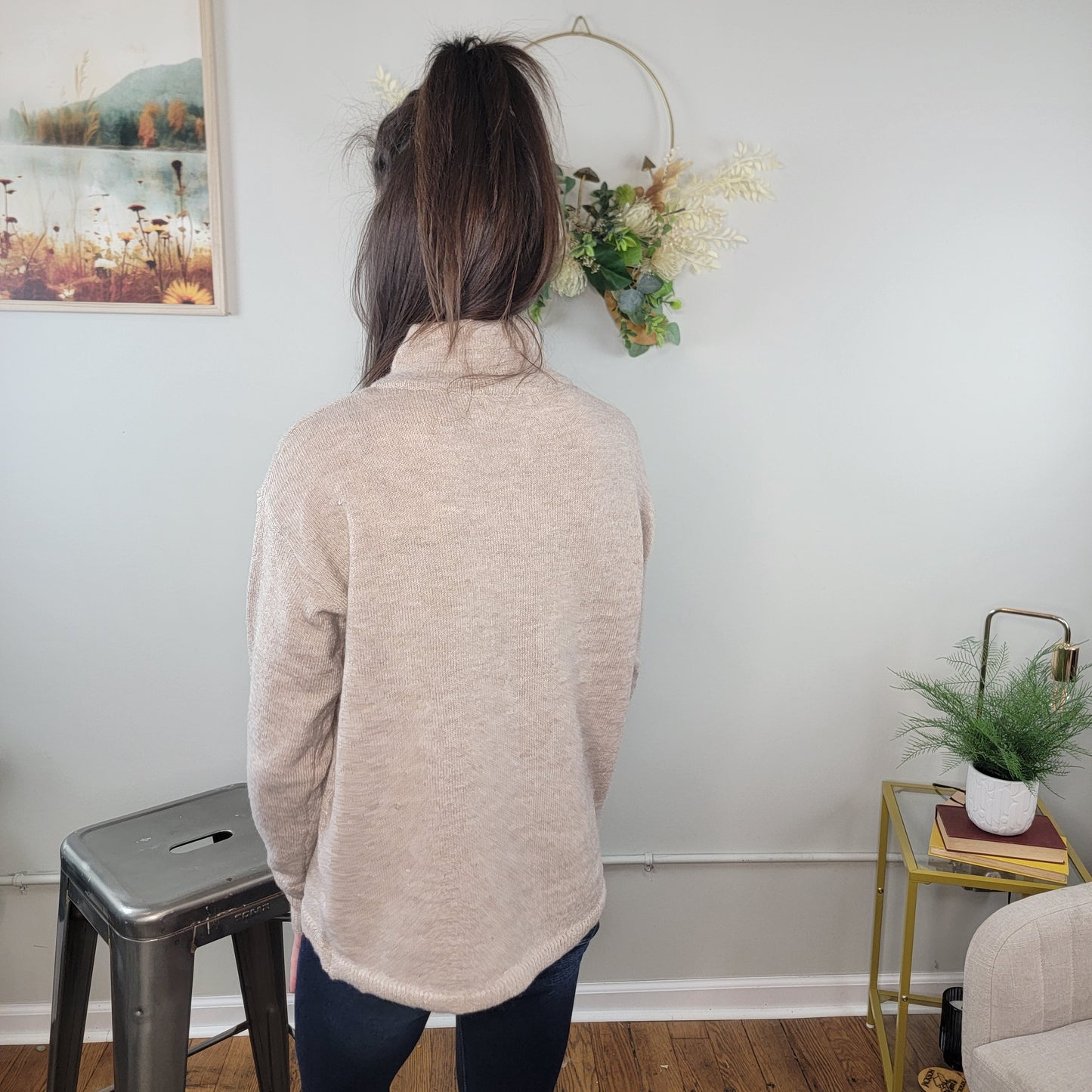 Devon Half Snap Sweater