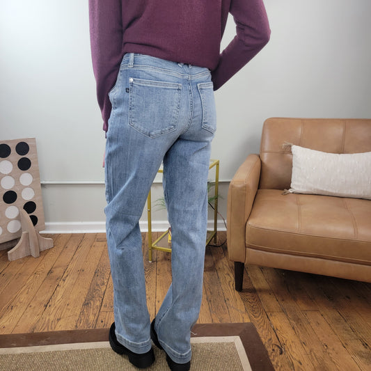 Julia Wide Leg Jeans from Judy Blue