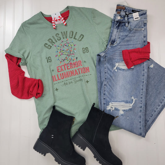 Exterior Illumination Graphic Tee