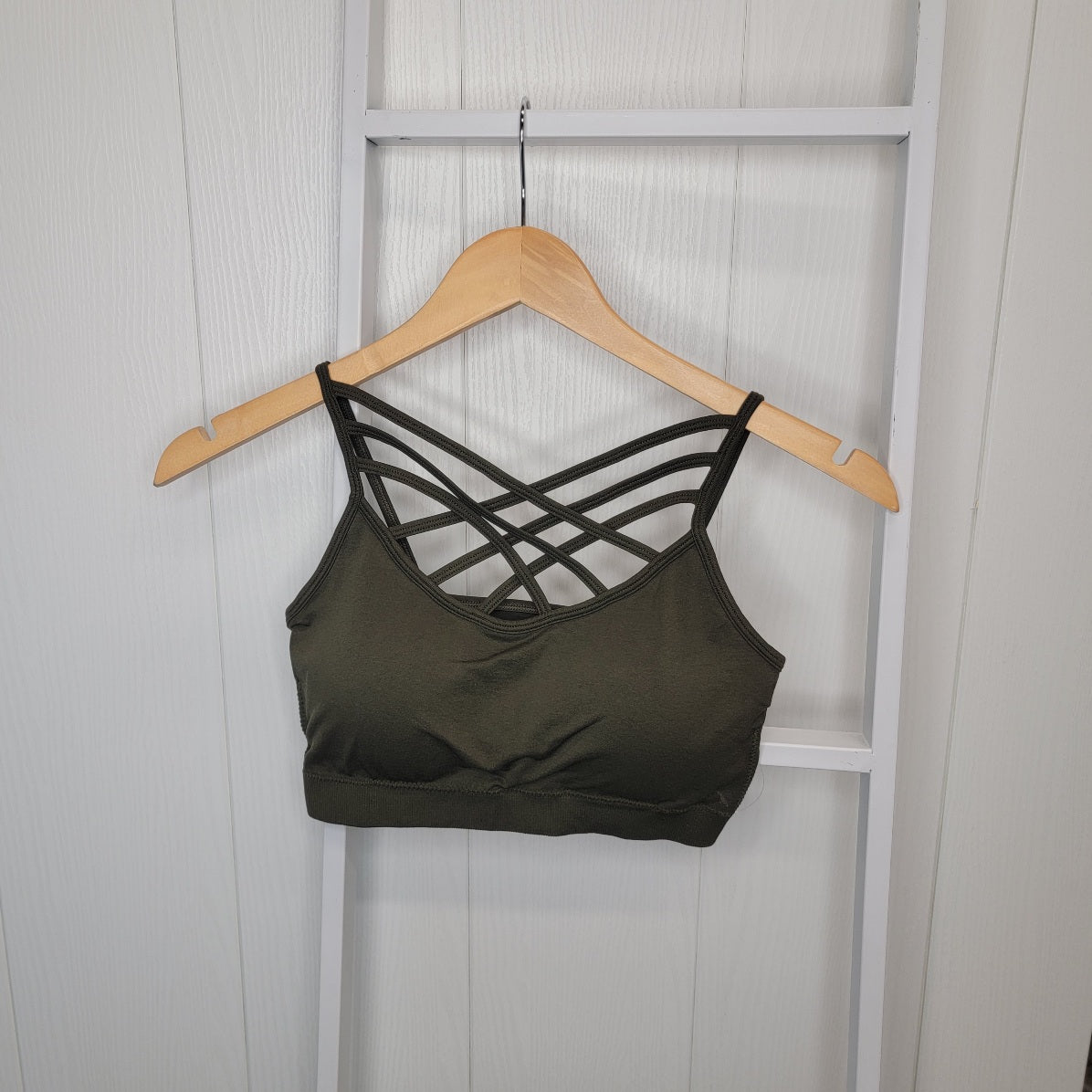 High Front Strappy Bralette