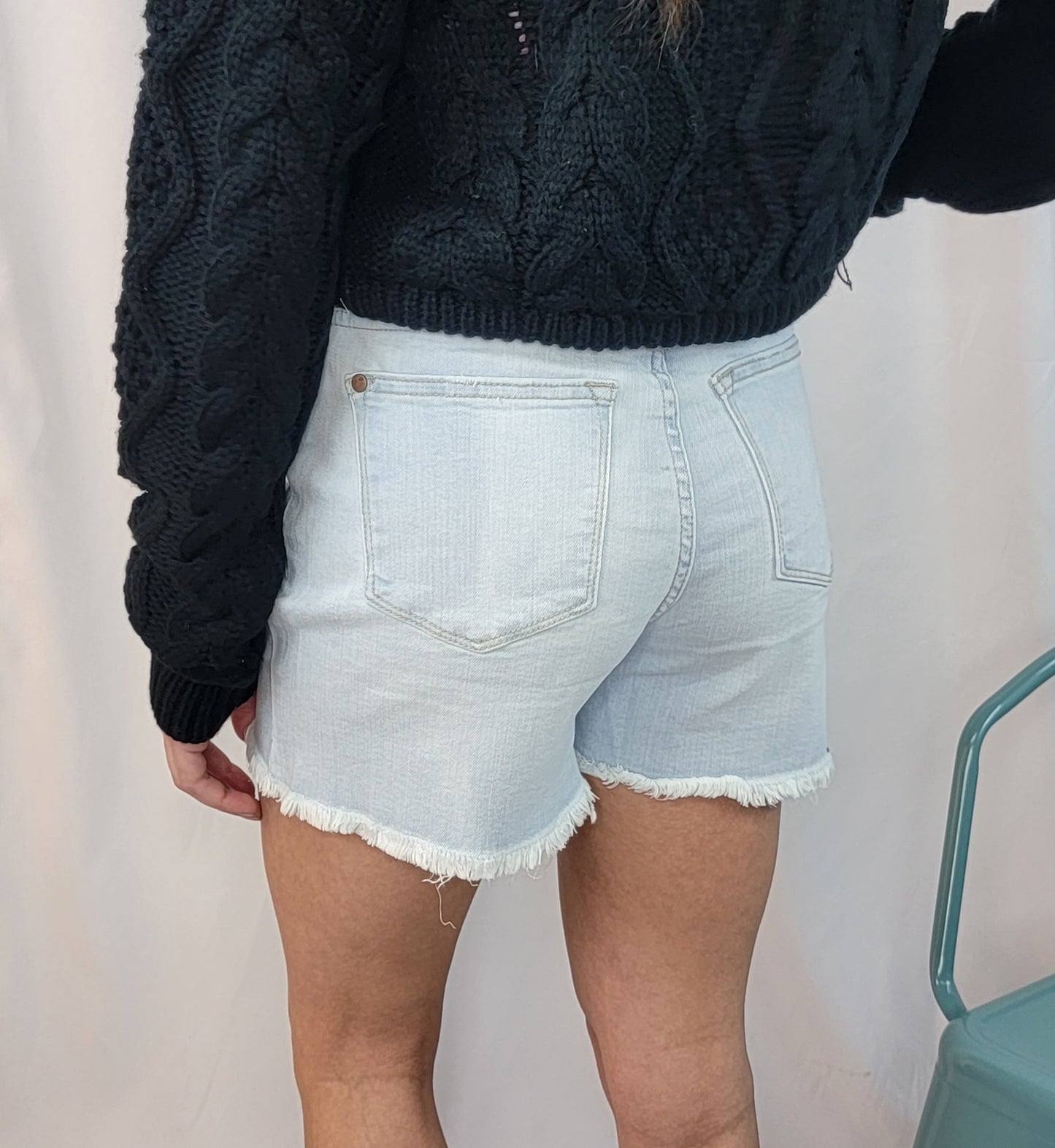 Finley Bleached Cut-Offs