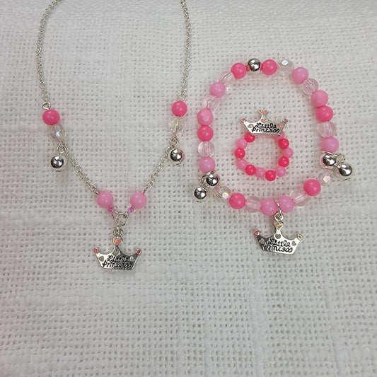 Girls Charm Jewelry: 3 pc Sets