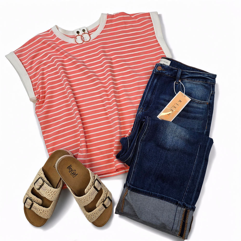 Brealyn Stripe Tee