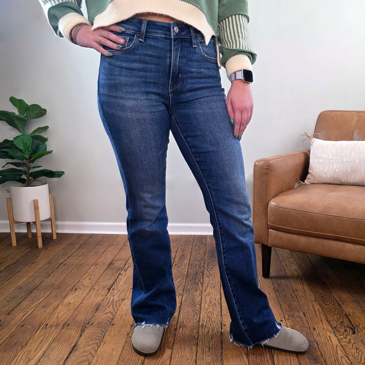 Eagerly High Rise Bootcut Jeans from Lovervet