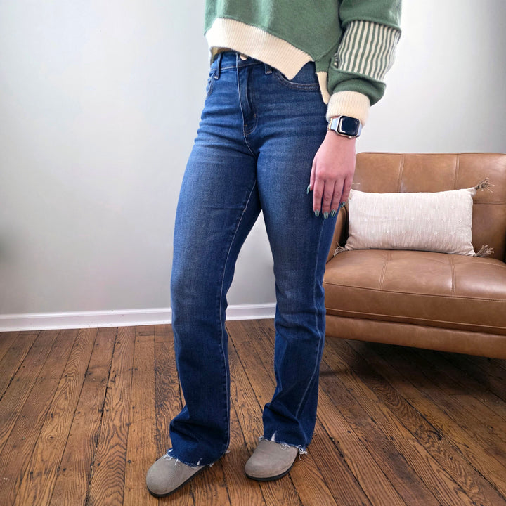 Eagerly High Rise Bootcut Jeans from Lovervet