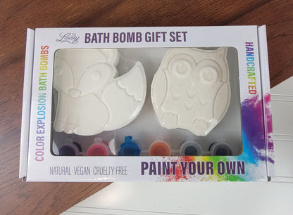 Paint-Your-Own Bath Bomb Sets