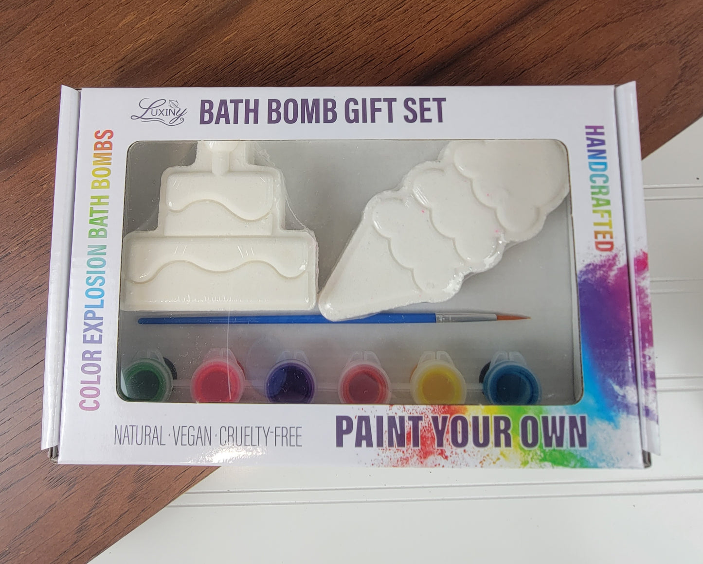 Paint-Your-Own Bath Bomb Sets