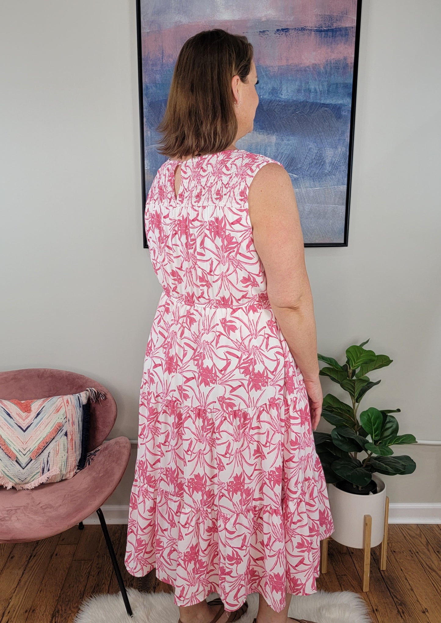 Jaslin Floral Dress