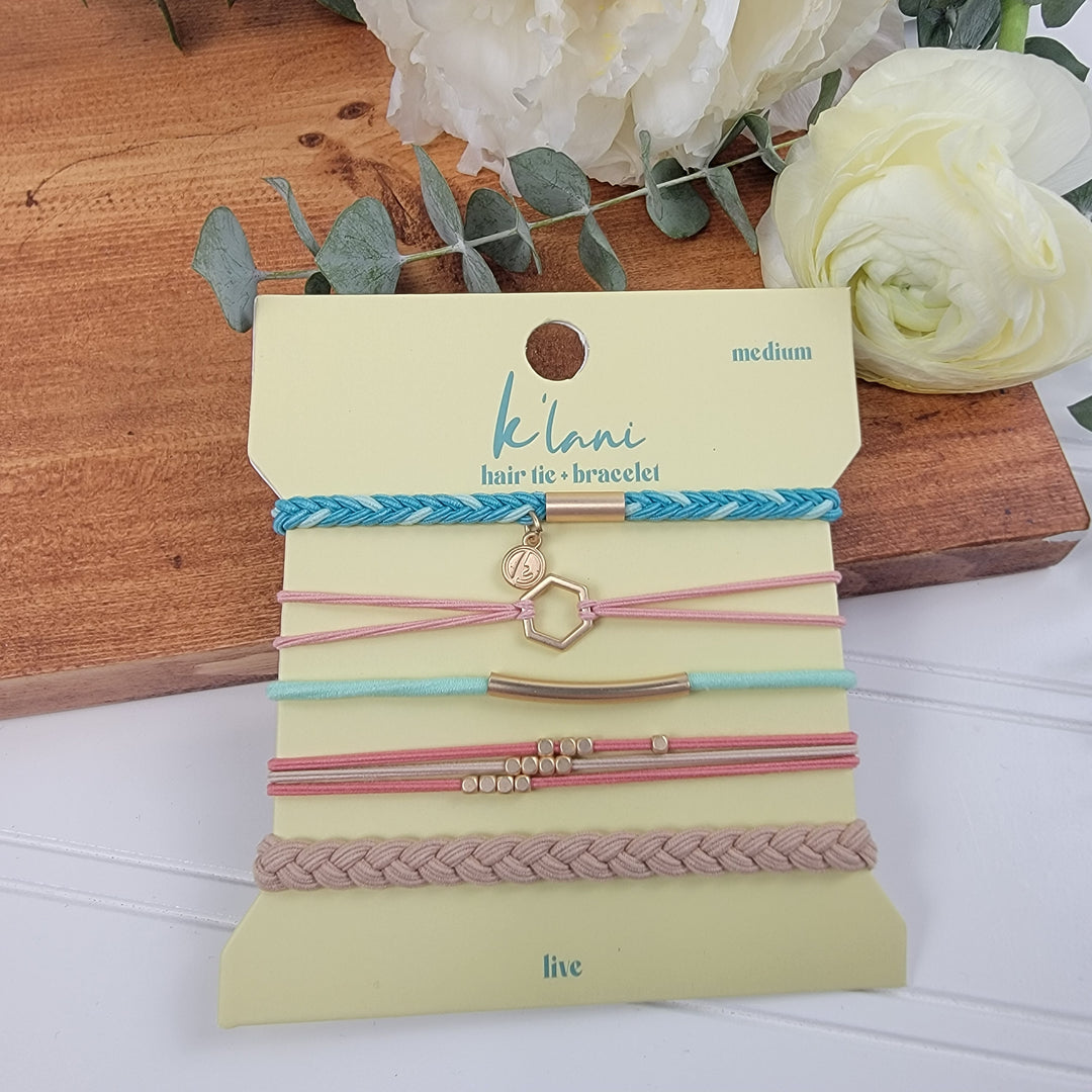 K'lani Hair Tie Bracelet Sets