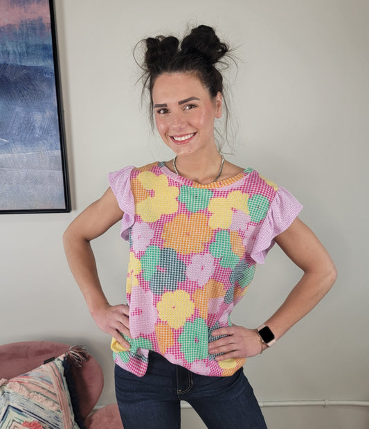 Isolde Floral Top