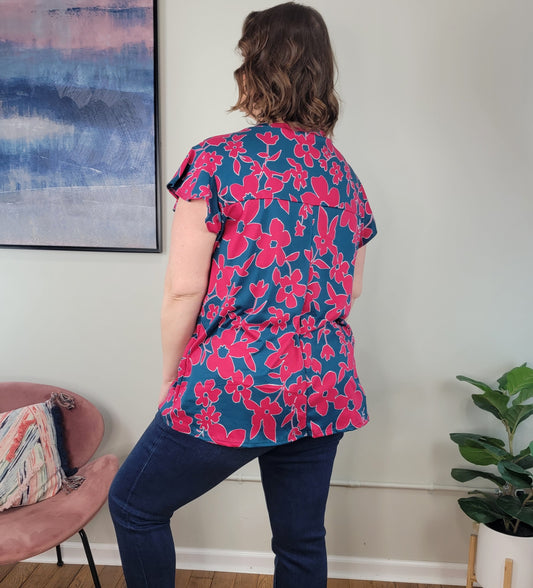 Cadence Floral Top