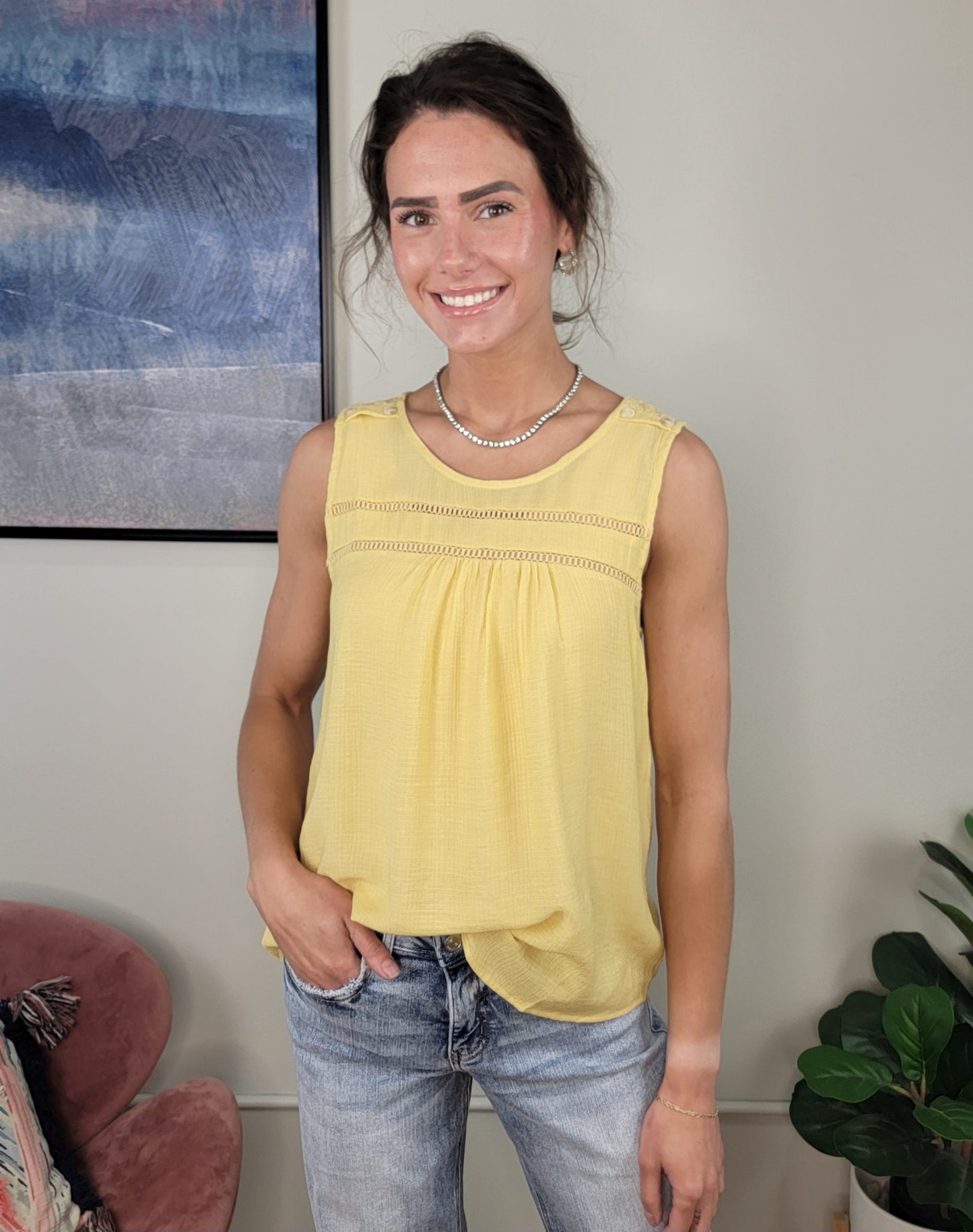 Jaylene Sleeveless Top