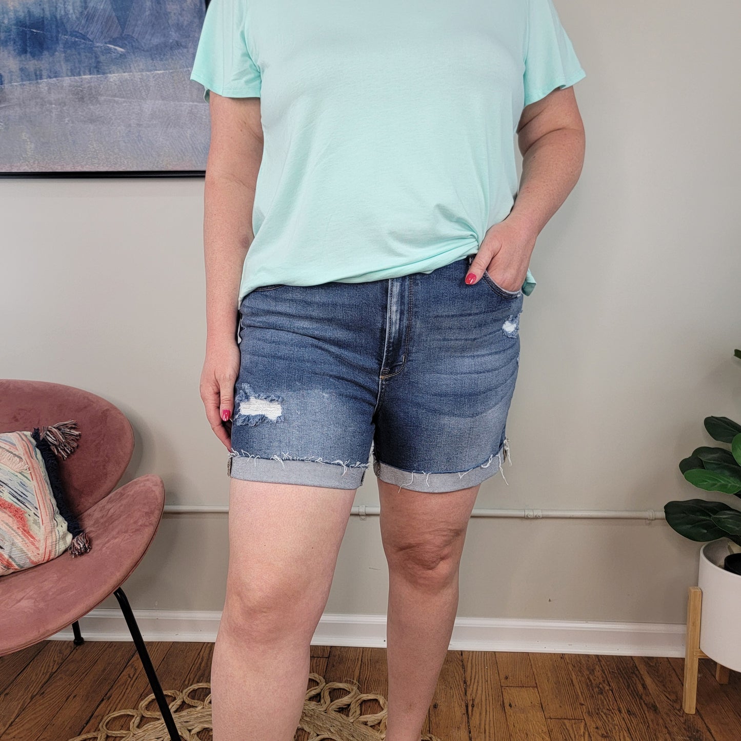 Belle Cuffed Shorts