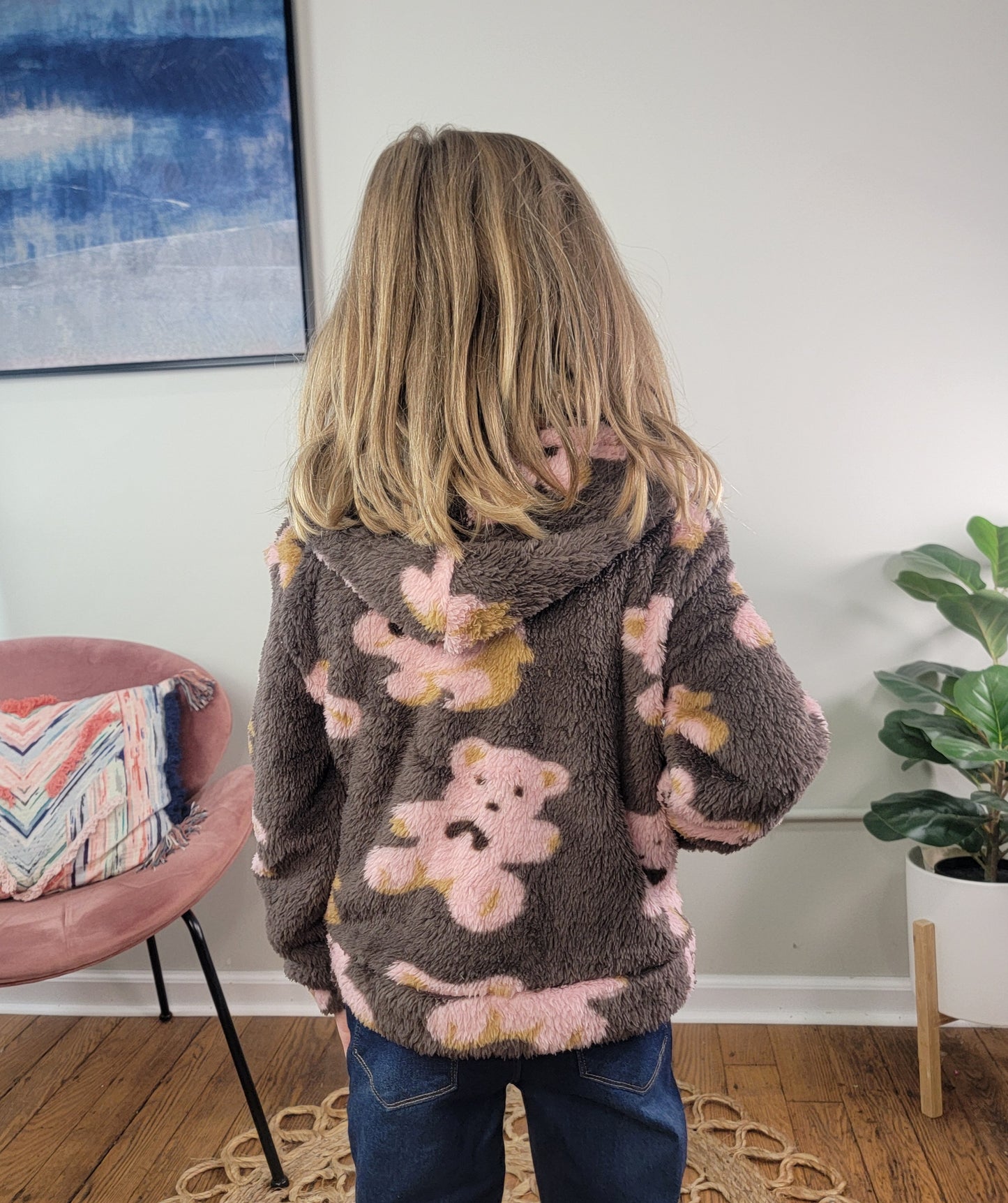 Kids: Lola Teddy Bear Hoodie