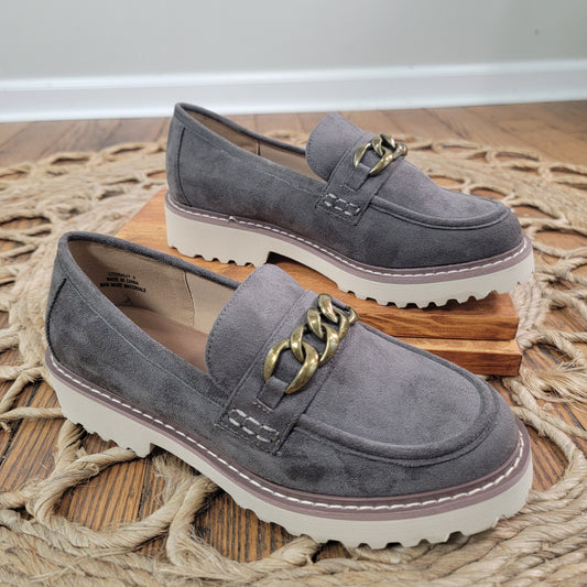 Literally Faux Suede Loafer