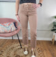 Erin Latte Colored Straight Jeans from Lovervet