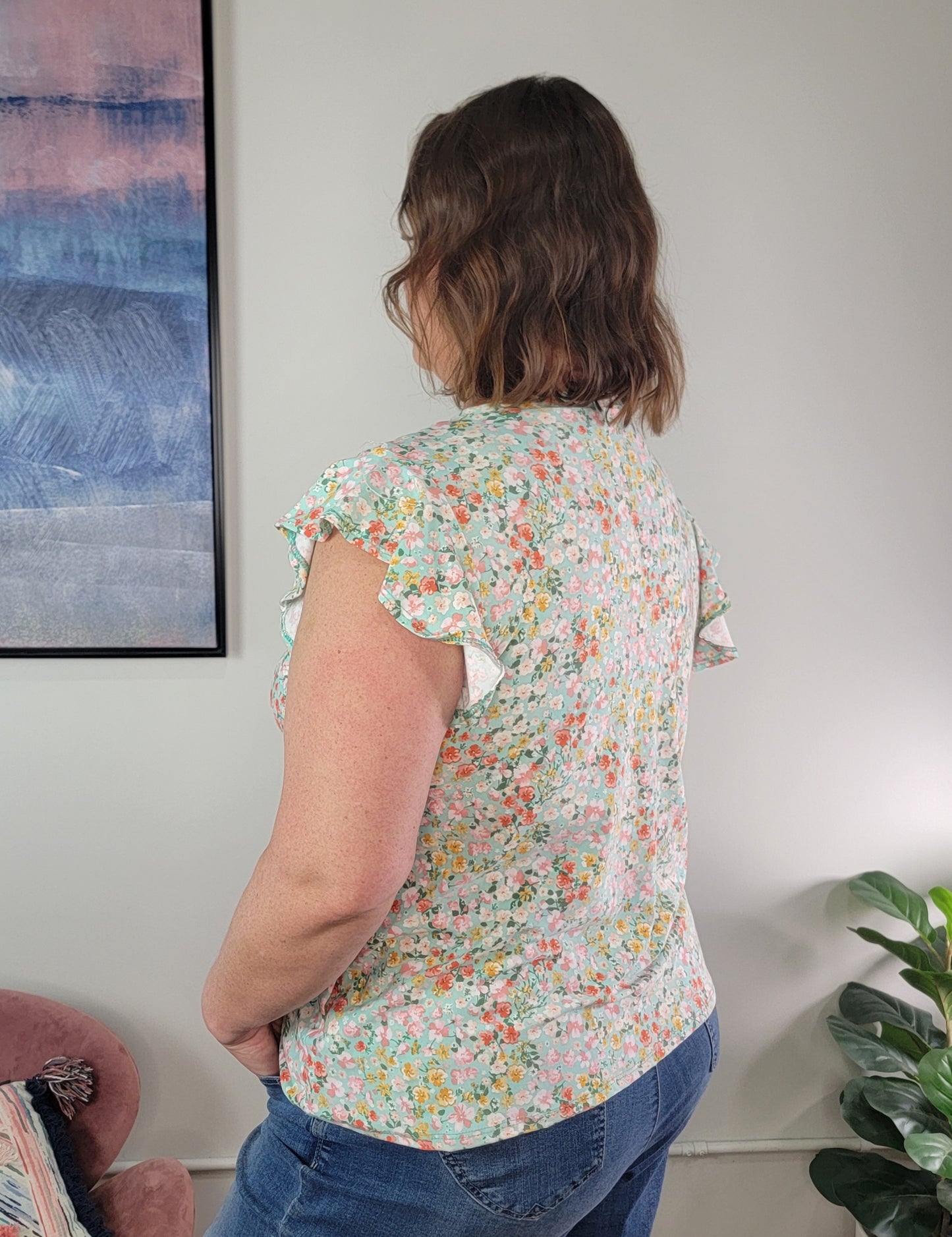 Kaelie Floral Top