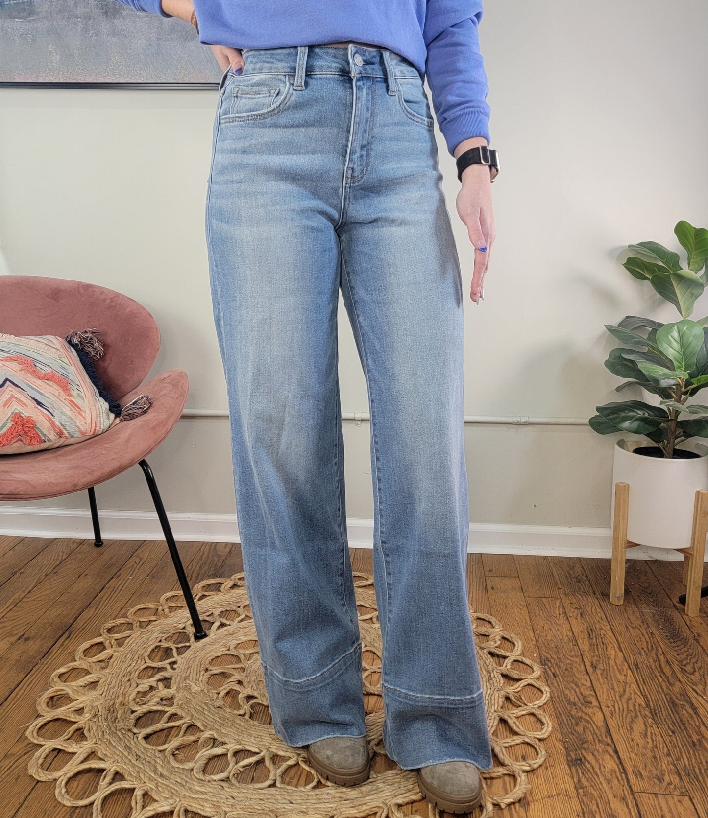 Legitimate Wide Leg Jeans from Vervet