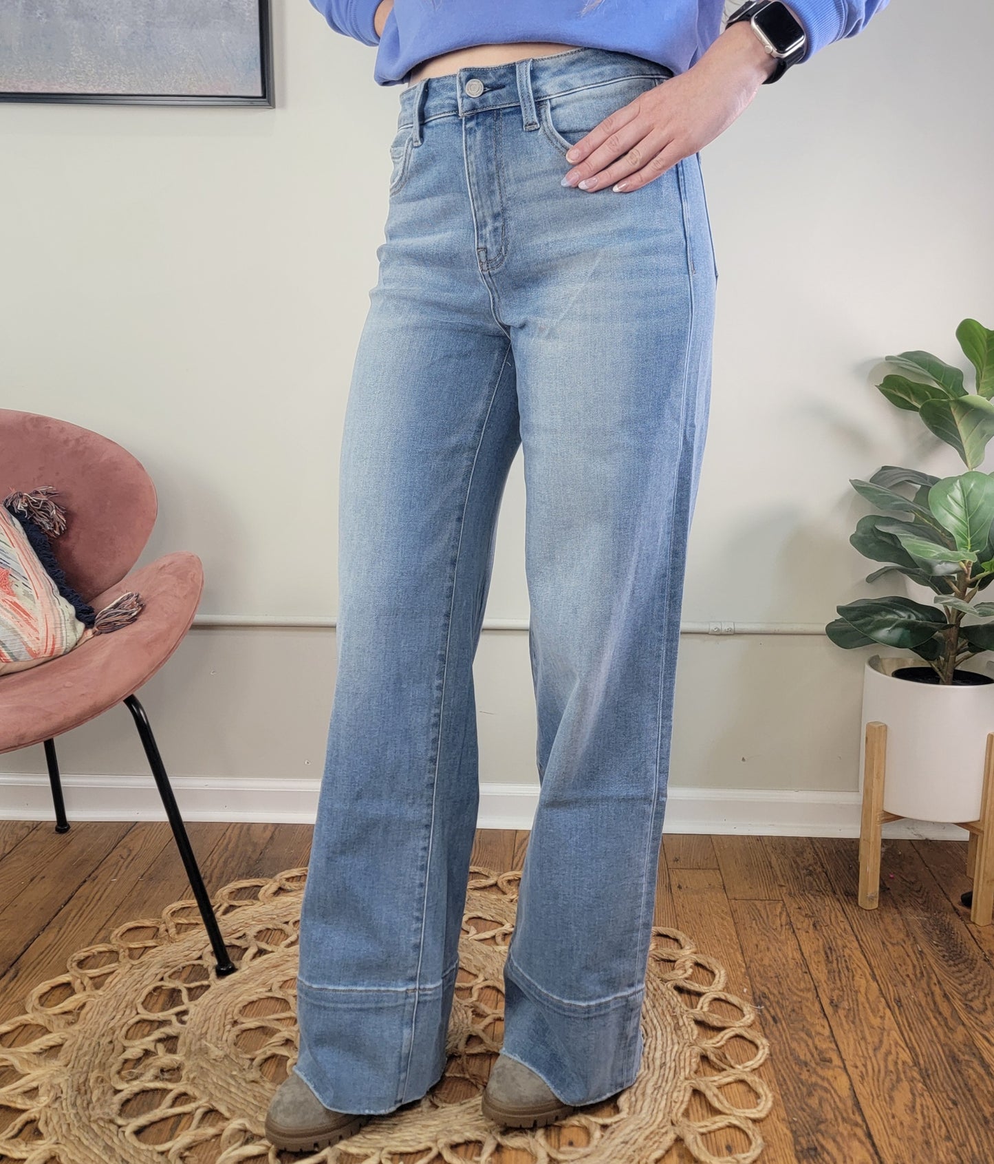 Legitimate Wide Leg Jeans from Vervet