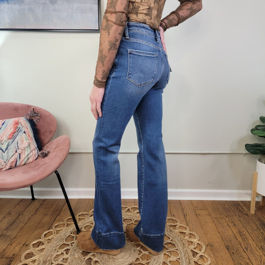 Snowdrop high rise bootcut jeans