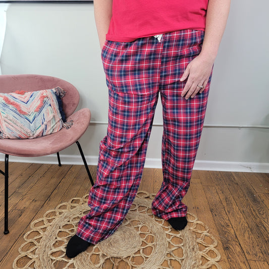 Kayte Plaid Lounge Pants