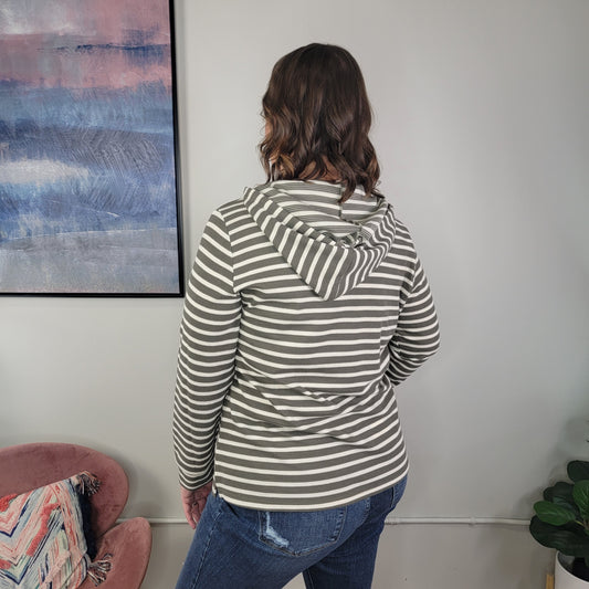 Lexi Striped Hoodie