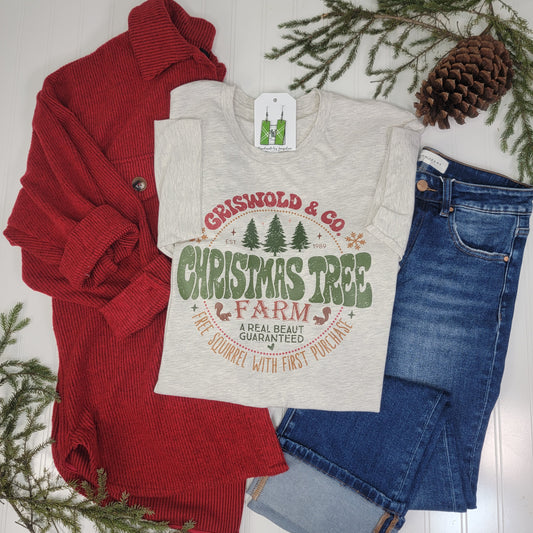 "Griswold Christmas Tree Farm" Graphic Tee