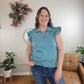 Dakotah Ruffle Sleeve Top