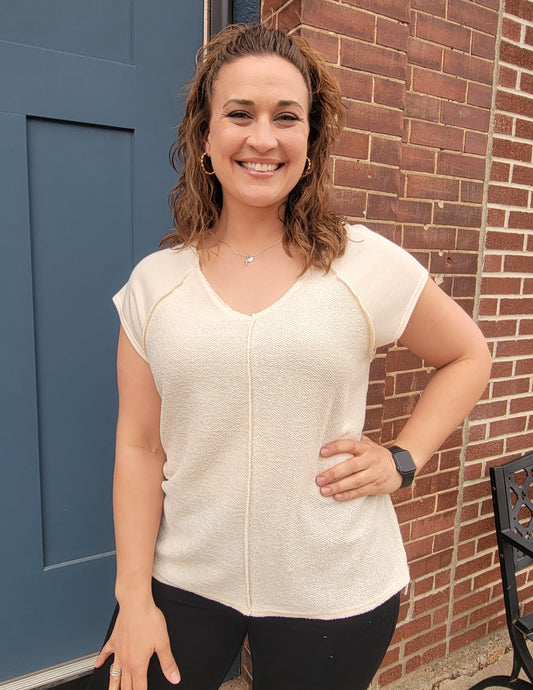 Mia V-Neck Top
