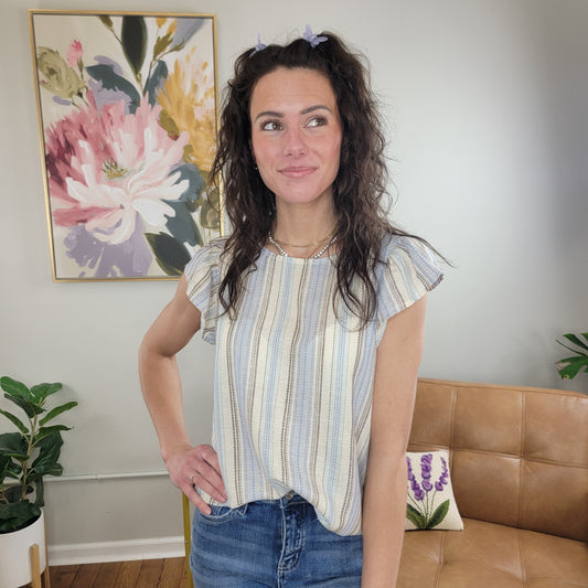 Sadler Striped Top