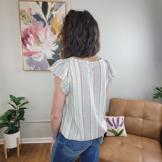 Sadler Striped Top