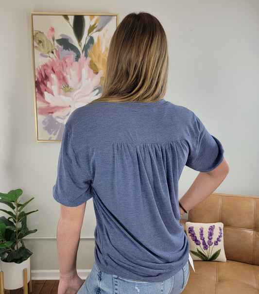 Zuri V Neck Top