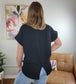 Sutton Black Blouse