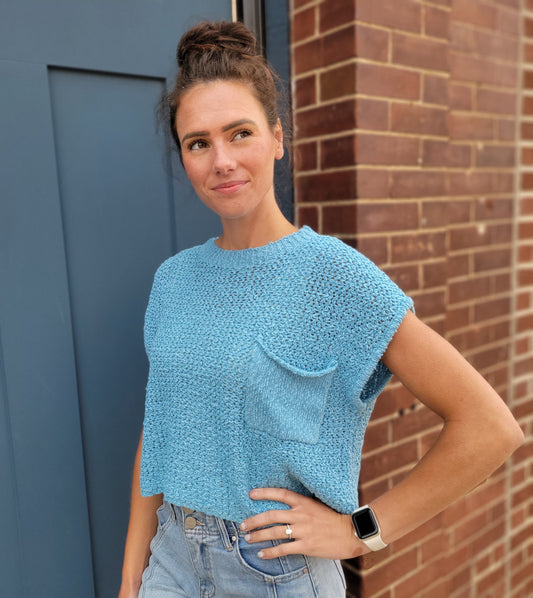 Sophia Short Sleeve Sweater